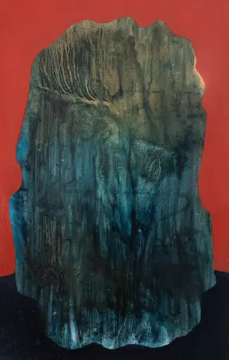 Dhanna's Stone, 2025, oil on canvas